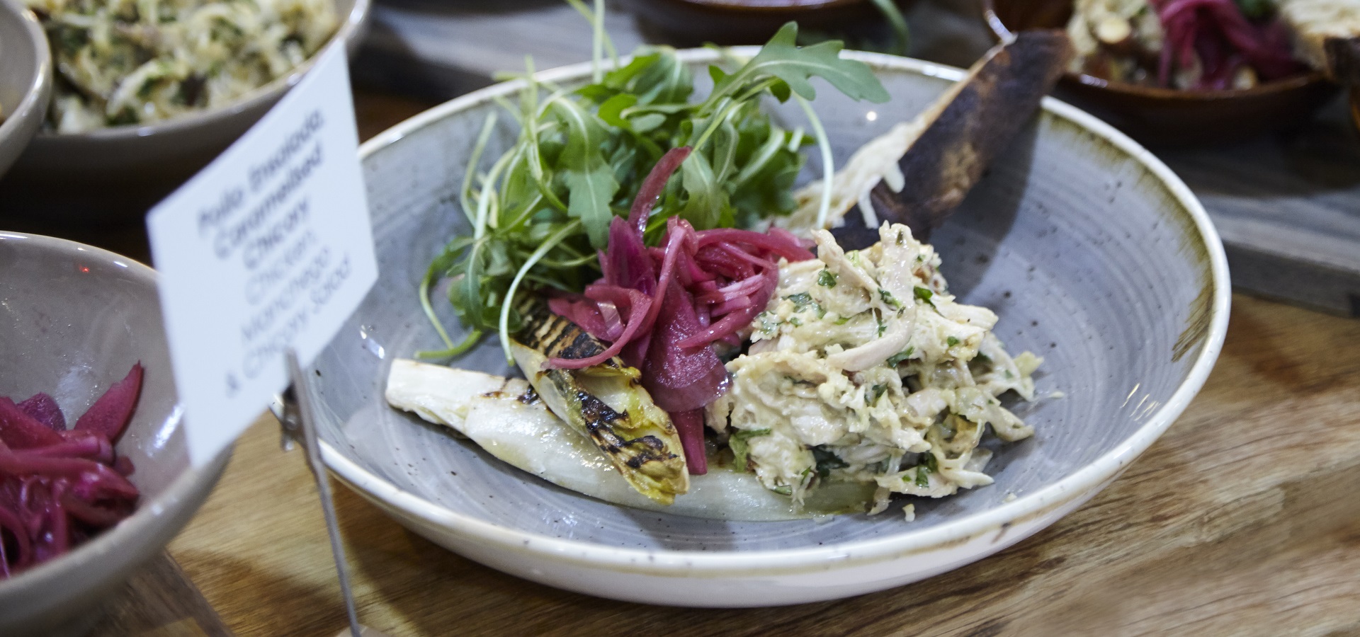 Chicken, Manchego & Chicory Salad