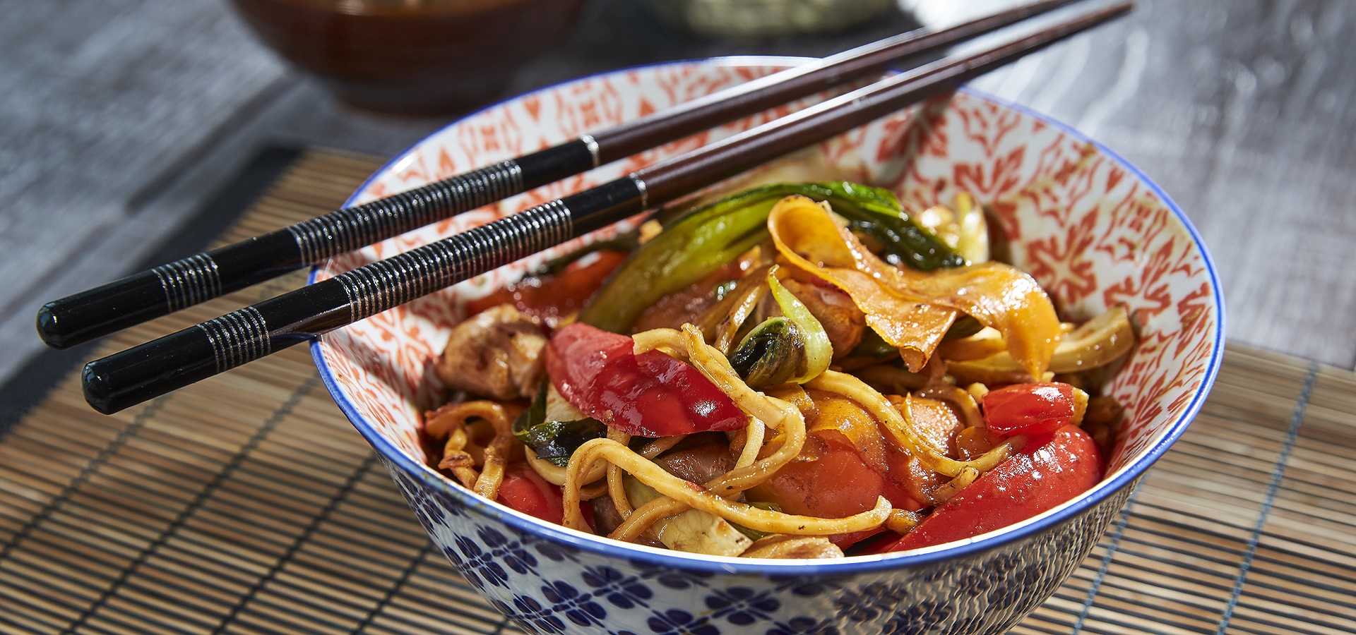 Chicken Chilli Men Stir Fry
