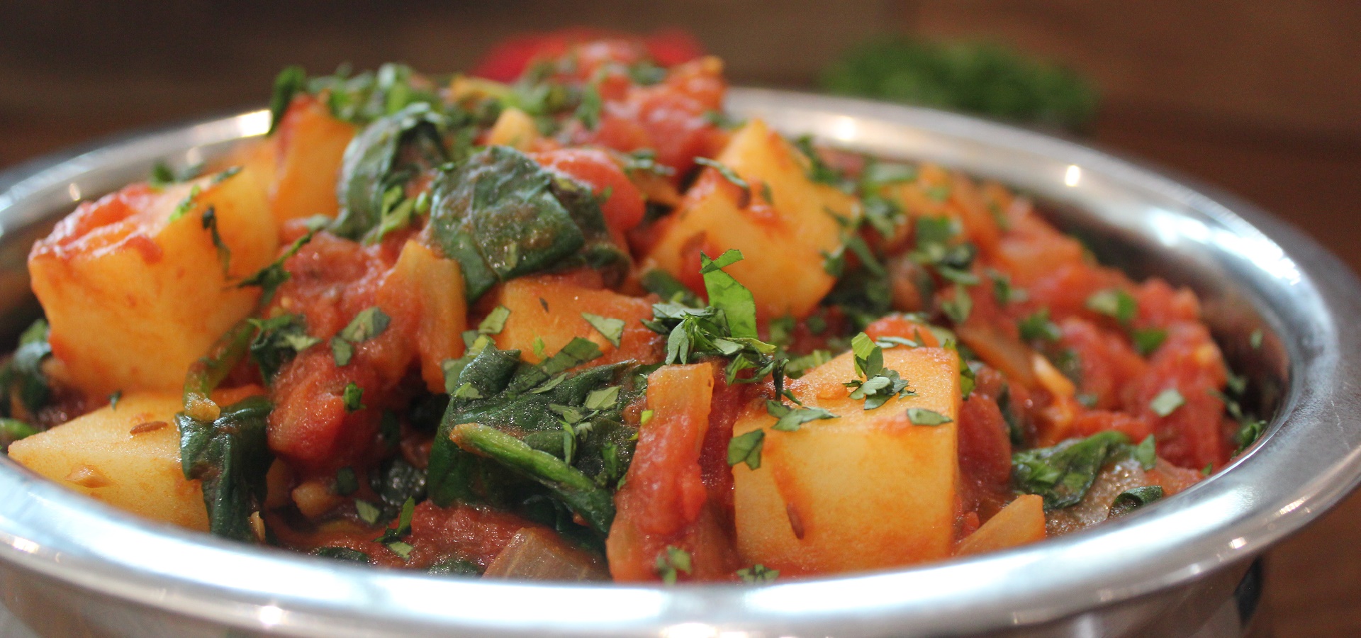 Saag Aloo