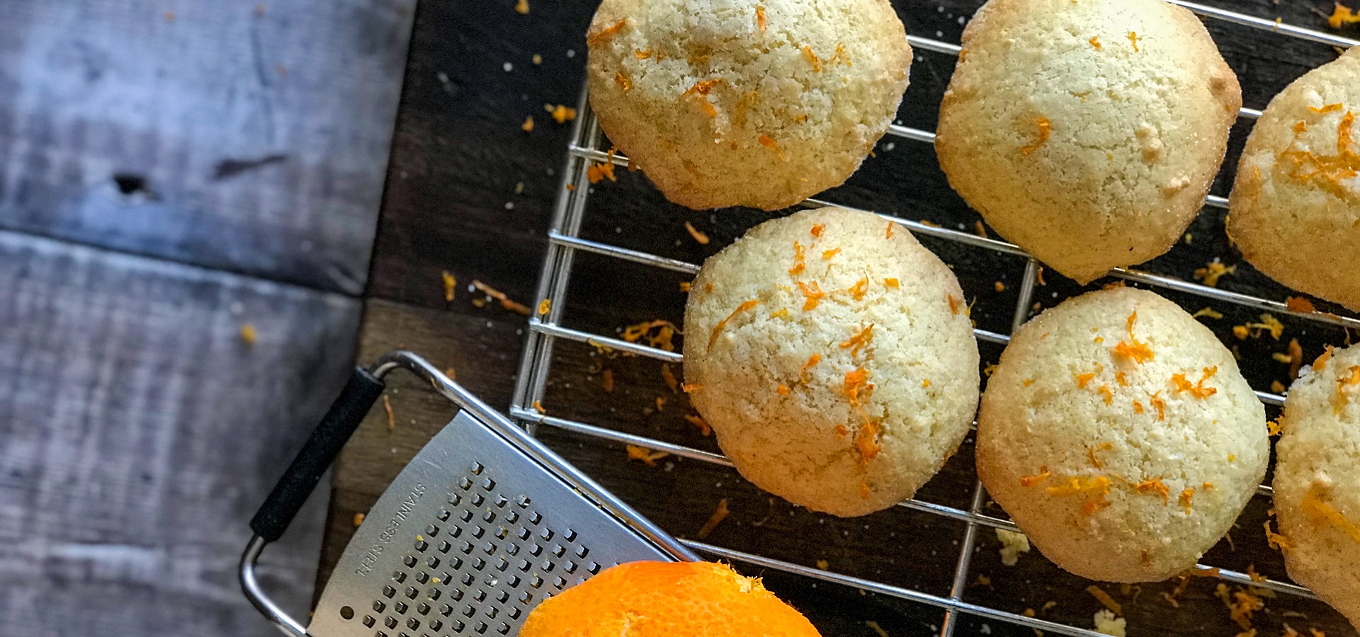 Gialletti (Clementine & Polenta Cookies)