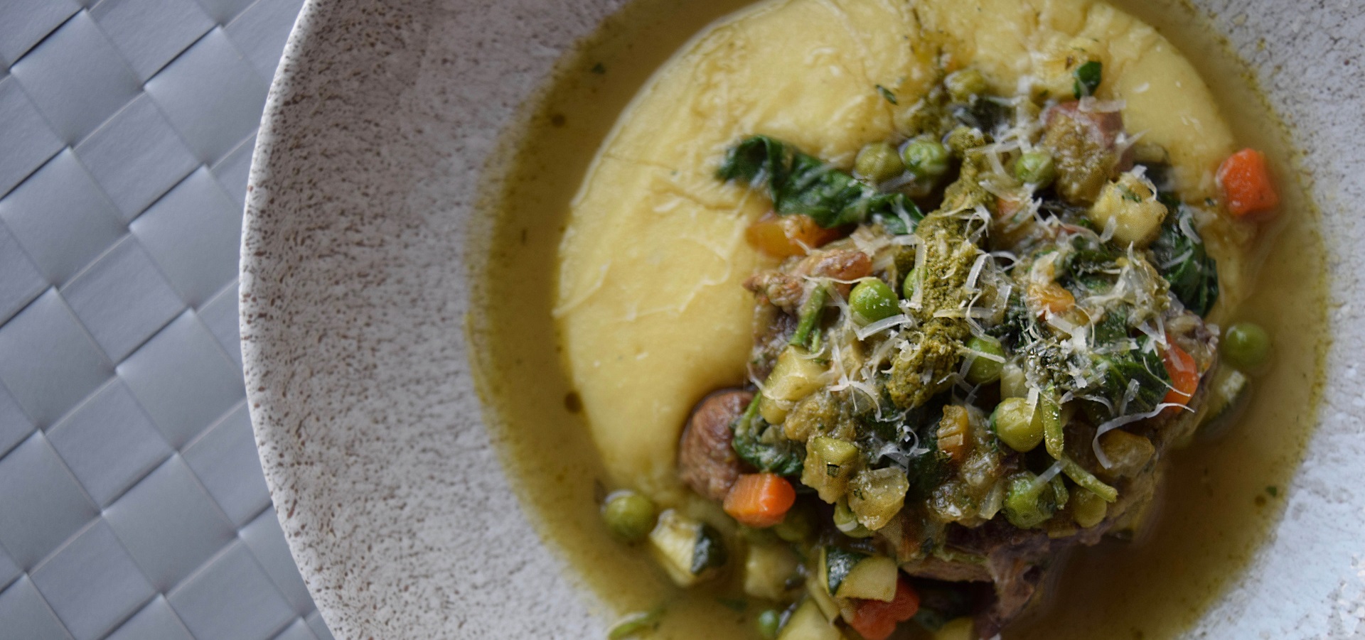 Beef Shin & Spring Vegetable Minestrone